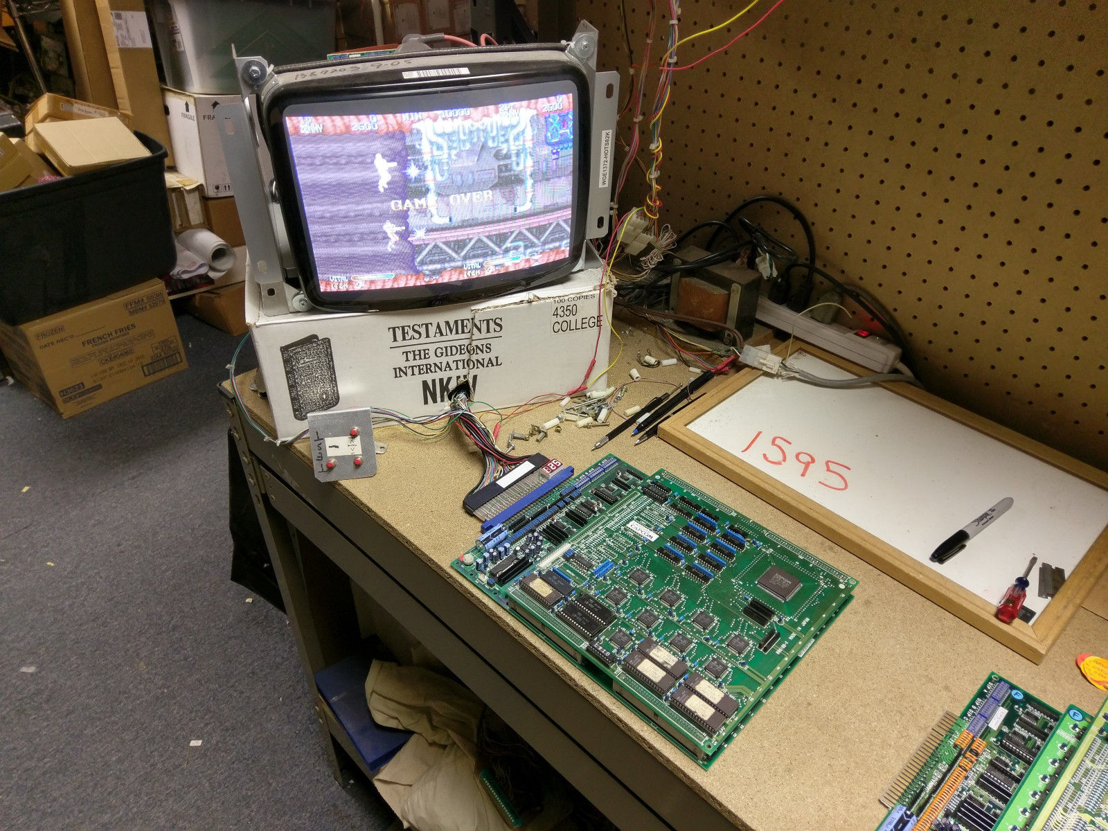 FORGOTTEN WORLDS - 1988 Capcom - AUTHENTIC Guaranteed Working Jamma Arcade PCB