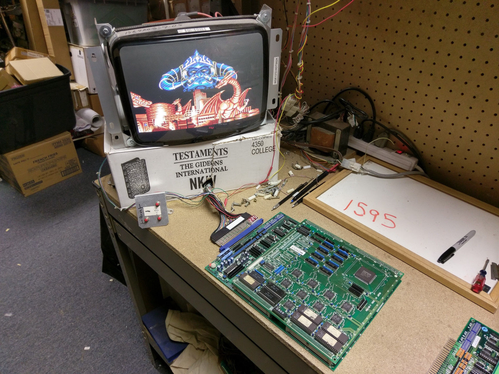 FORGOTTEN WORLDS - 1988 Capcom - AUTHENTIC Guaranteed Working Jamma Arcade PCB