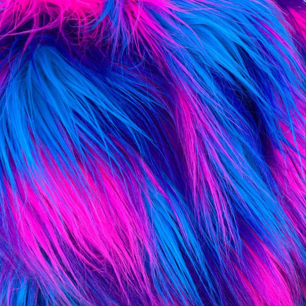 ' Cyber Pop ' - intense colours - faux fur fabric - furaddiction