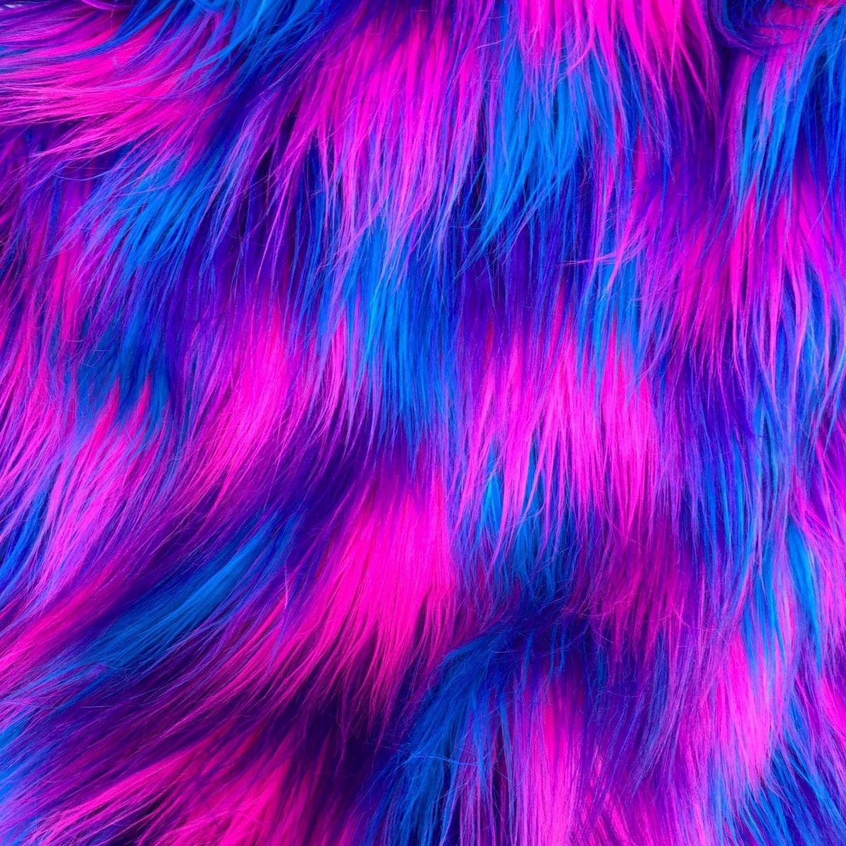 ' Cyber Pop ' - intense colours - faux fur fabric - furaddiction