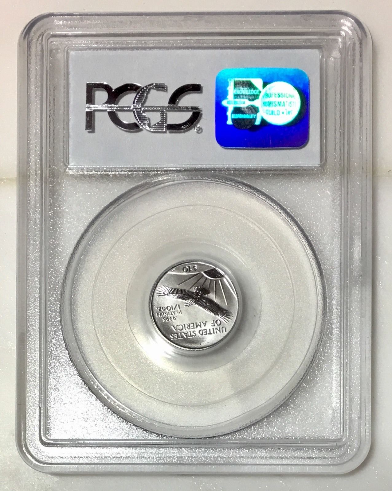 2003 Platinum Eagle $10 PCGS MS69 ***Rev Tye's Coin Stache*** #0302128