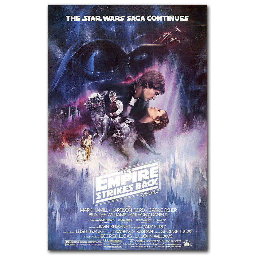 Star Wars Empire Strikes Back Movie Art Silk Poster 24x36inch