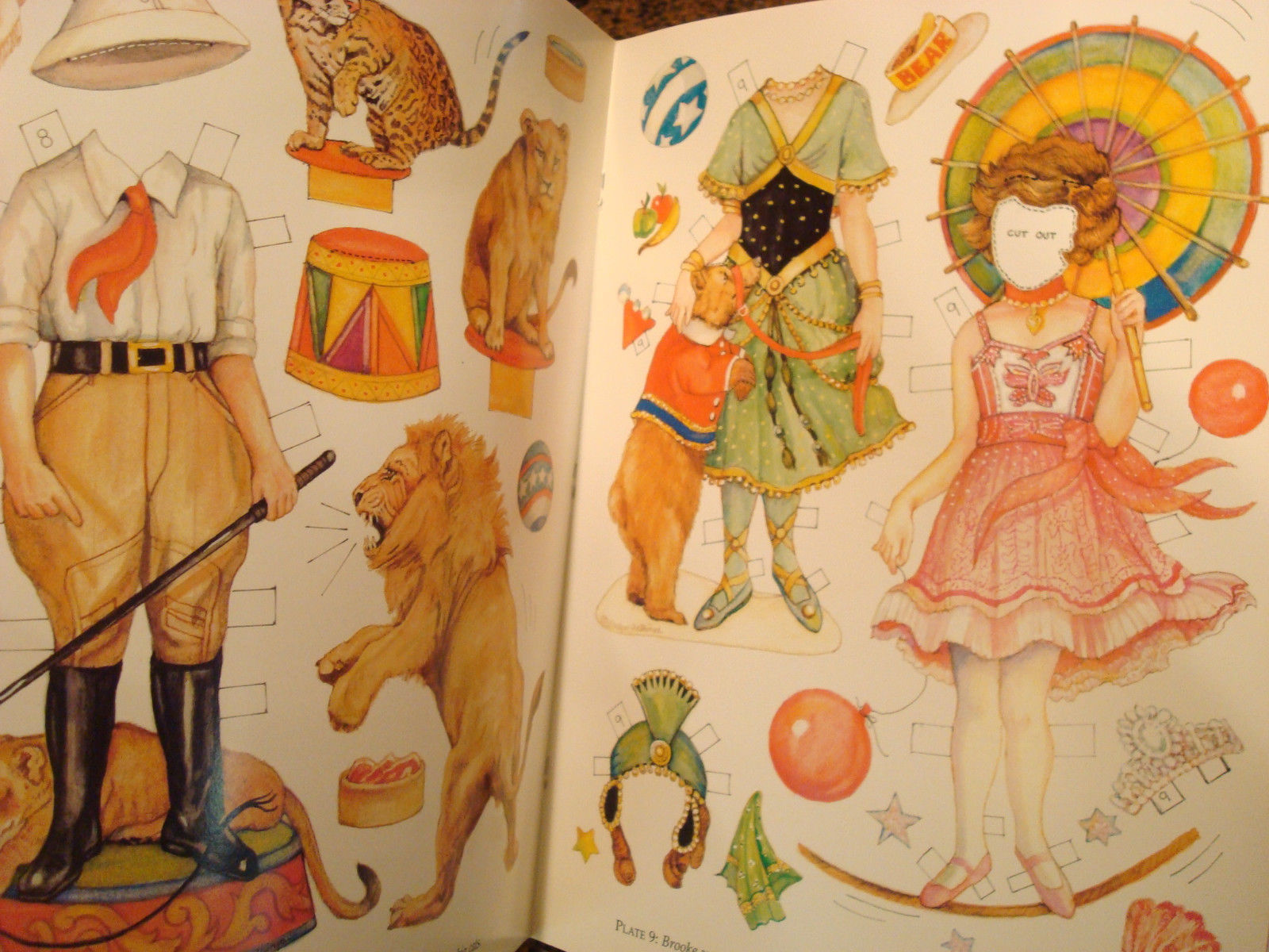 3 VINTAGE PAPER DOLL SETS B Y EVELYN GATHINGS OLD FASHIONED CHILDREN 1920'S