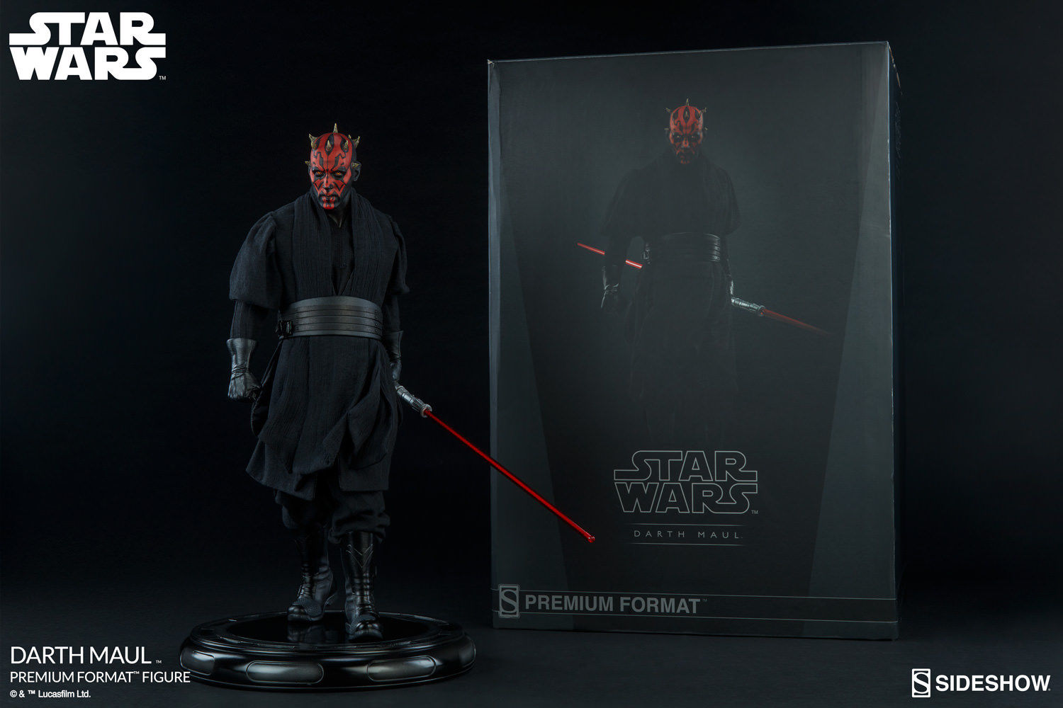 Sideshow Collectibles DARTH MAUL EXCLUSIVE Star Wars Episode I Low #27 Sealed