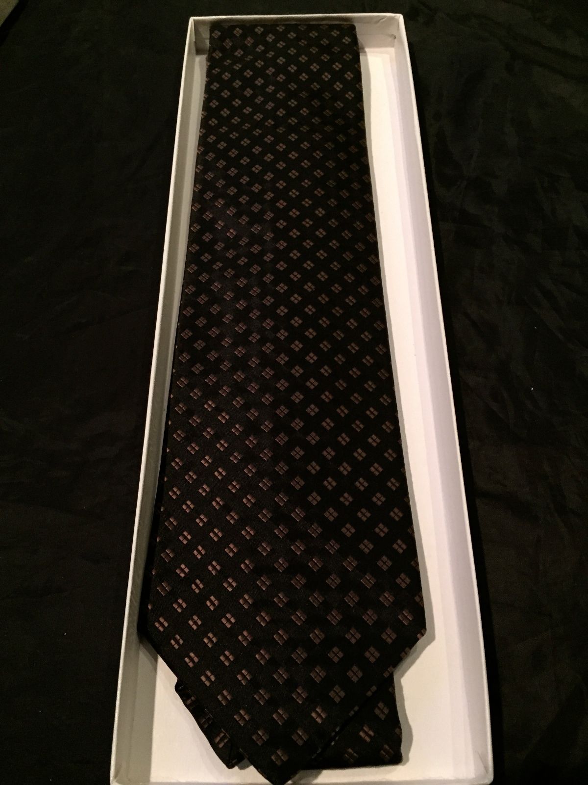 X-Files Necktie Worn by Skinner in original show Wardrobe Prop COA Mitch Pileggi