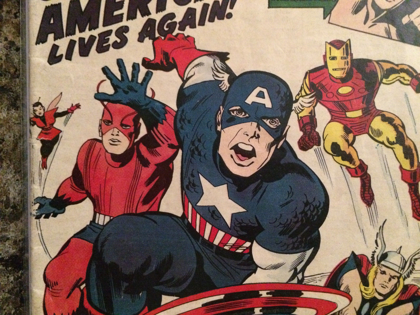 Marvel THE AVENGERS Volume 1 (1964) #4 Appearance of Captain America