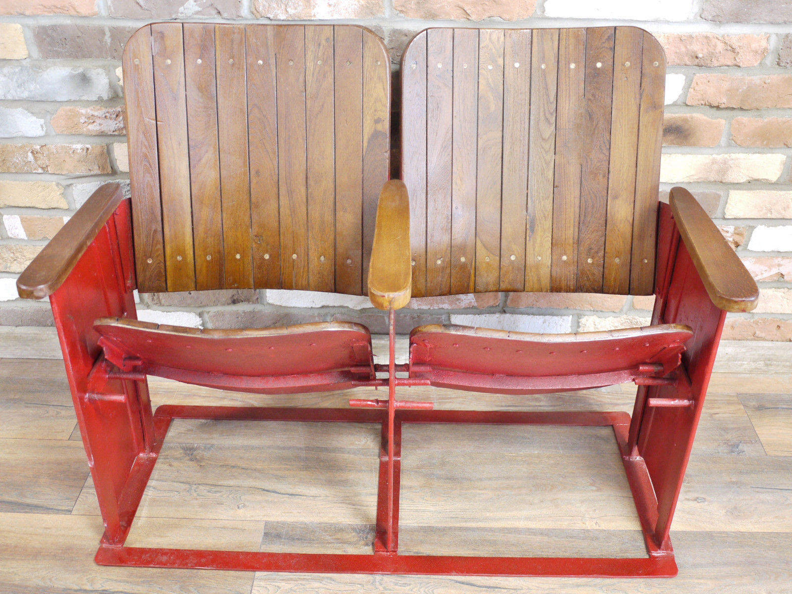 Vintage Antique Refurbished Cinema Seats - Restored chic Theatre Cinema chairs