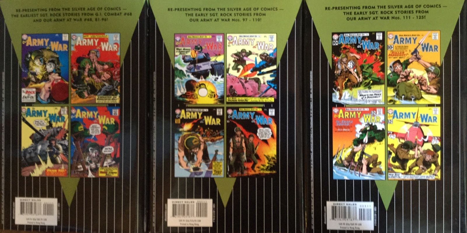 SGT. ROCK Archive DC Editions Lot Set (Volume 1, 2, 3)