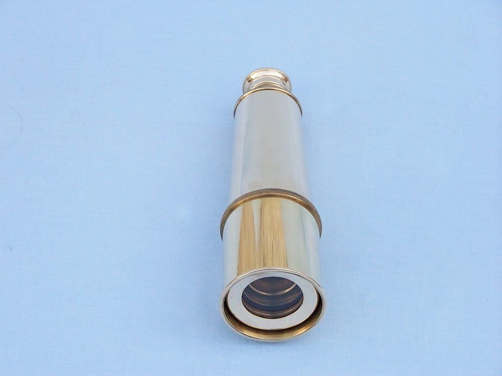 NAUTICAL MARITIME TELESCOPE MARINE Polish BRASS PIRATE SPYGLASS VINTAGE SCOPE