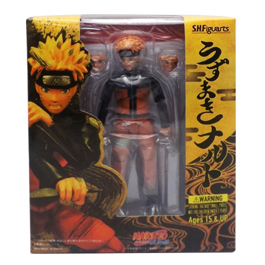 New Anime Uzumaki Naruto /Uchiha Sasuke 3D Model PVC Figure 1PC