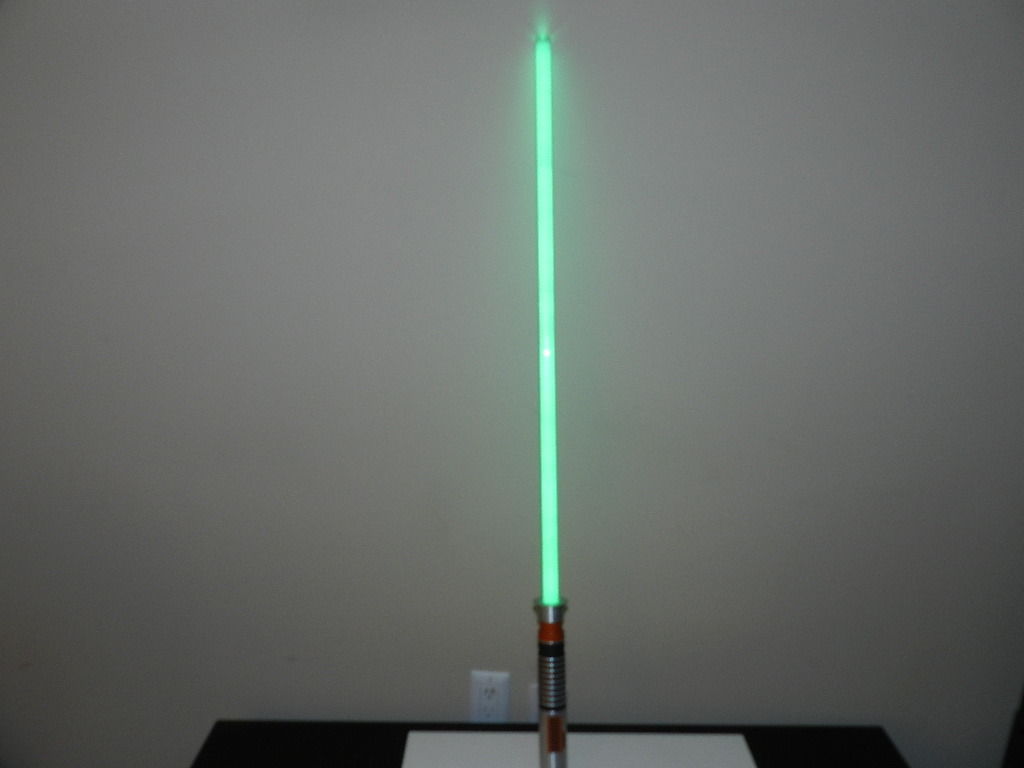 Star Wars Force FX Master Replicas Luke Skywalker Green Lightsaber 2005