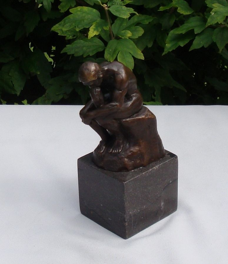 Statue Sculpture Character Art Deco Style Art Nouveau Style Bronze Signed