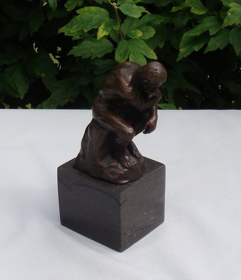 Statue Sculpture Character Art Deco Style Art Nouveau Style Bronze Signed