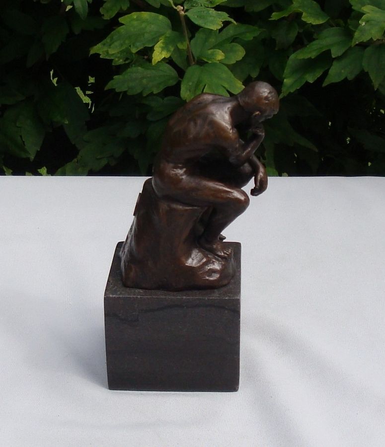 Statue Sculpture Character Art Deco Style Art Nouveau Style Bronze Signed