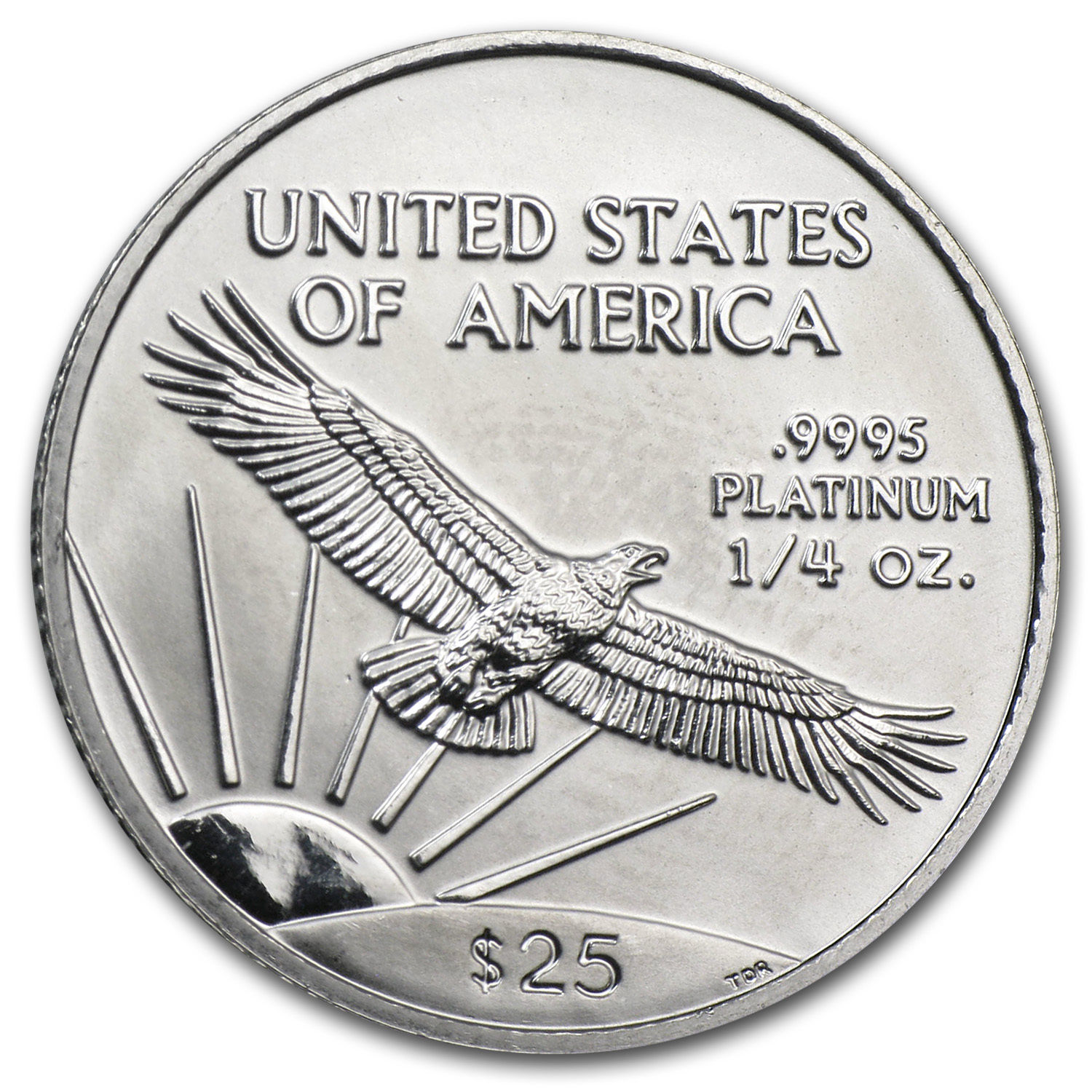 2000 1/4 oz Platinum American Eagle BU - SKU #7456