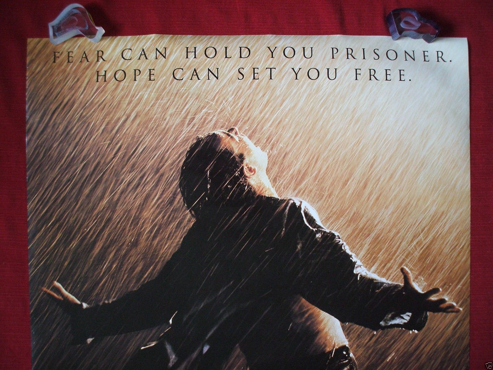 THE SHAWSHANK REDEMPTION * 1994 ORIGINAL MOVIE POSTER D/S DOUBLE SIDED ADVANCE