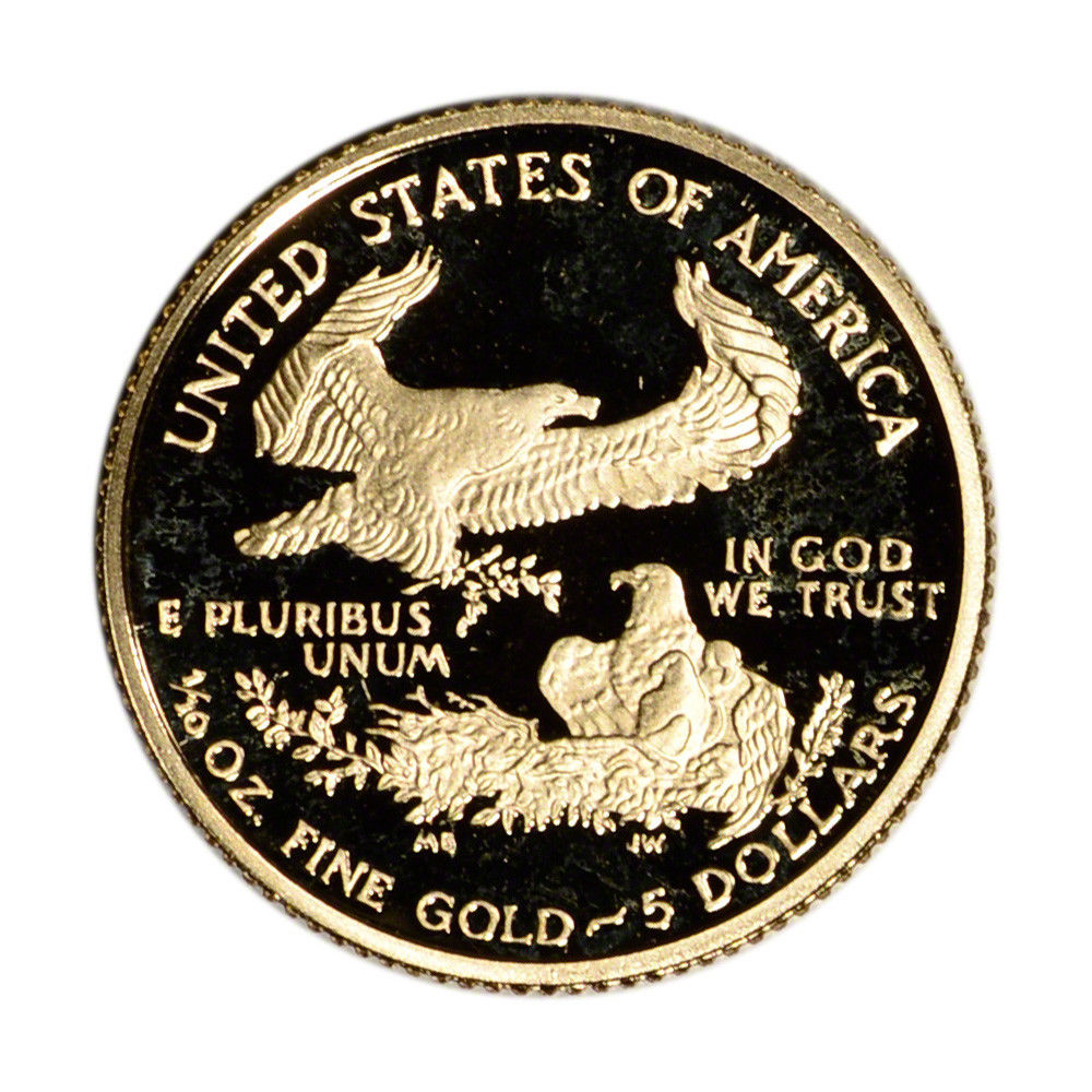 2007-W American Gold Eagle Proof (1/10 oz) $5 in OGP