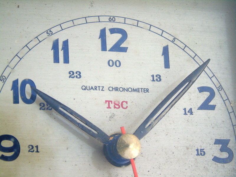 VINTAGE TSC TOKYO JAPAN QUARTZ SHIPS MARINE CHRONOMETER CLOCK NAVIGATION WATCH