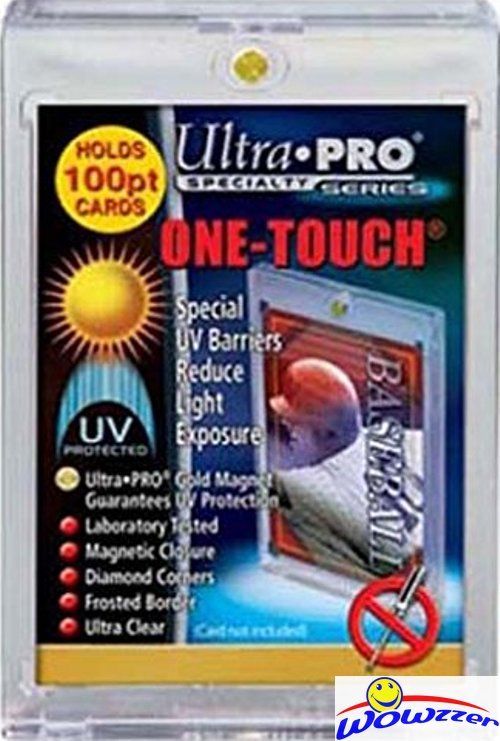 Box (25) Ultra Pro One Touch Magnetic 100pt UV Card Holders Display Case#81909UV