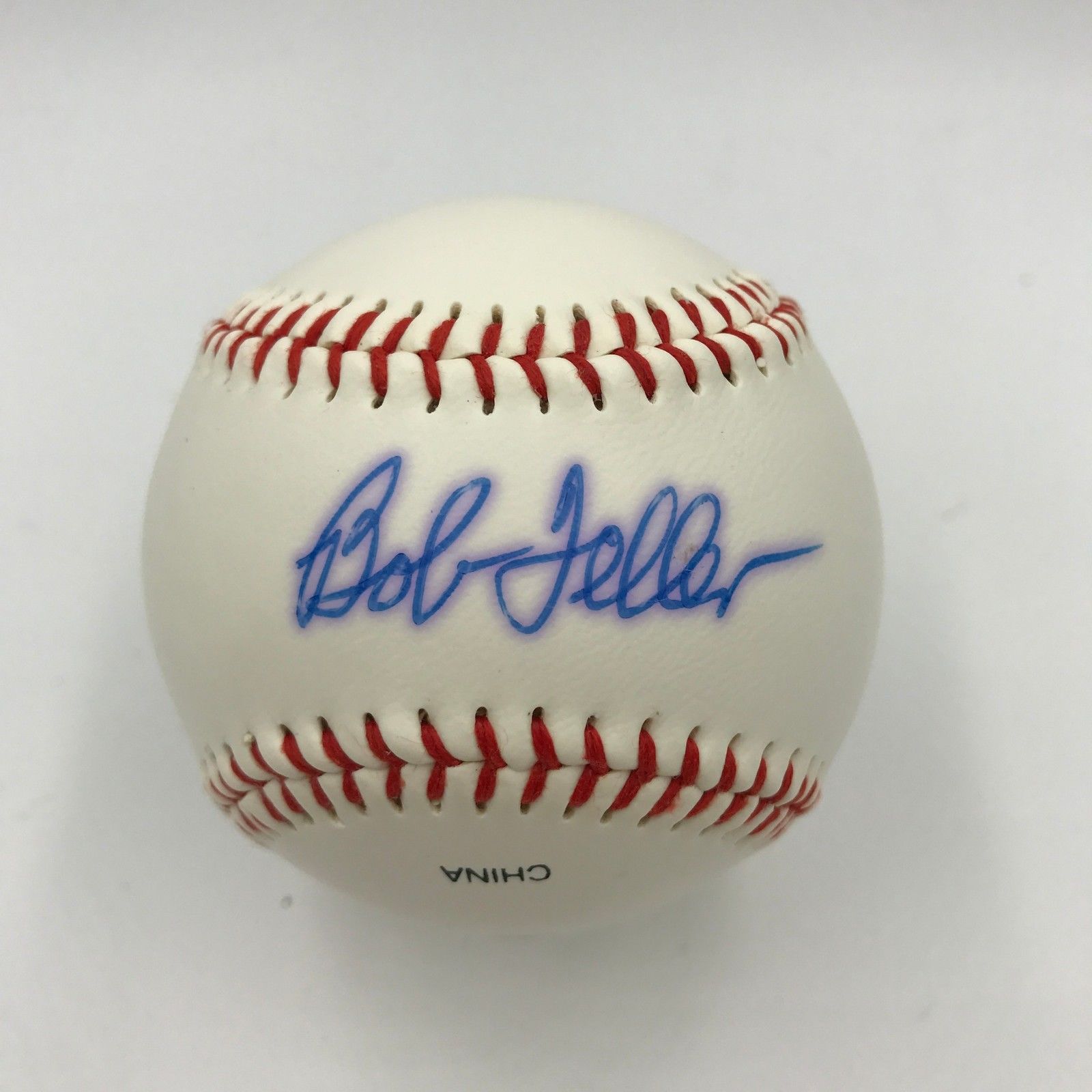 Bob Feller Signed Autographed Rawlings Official League Baseball PSA DNA COA