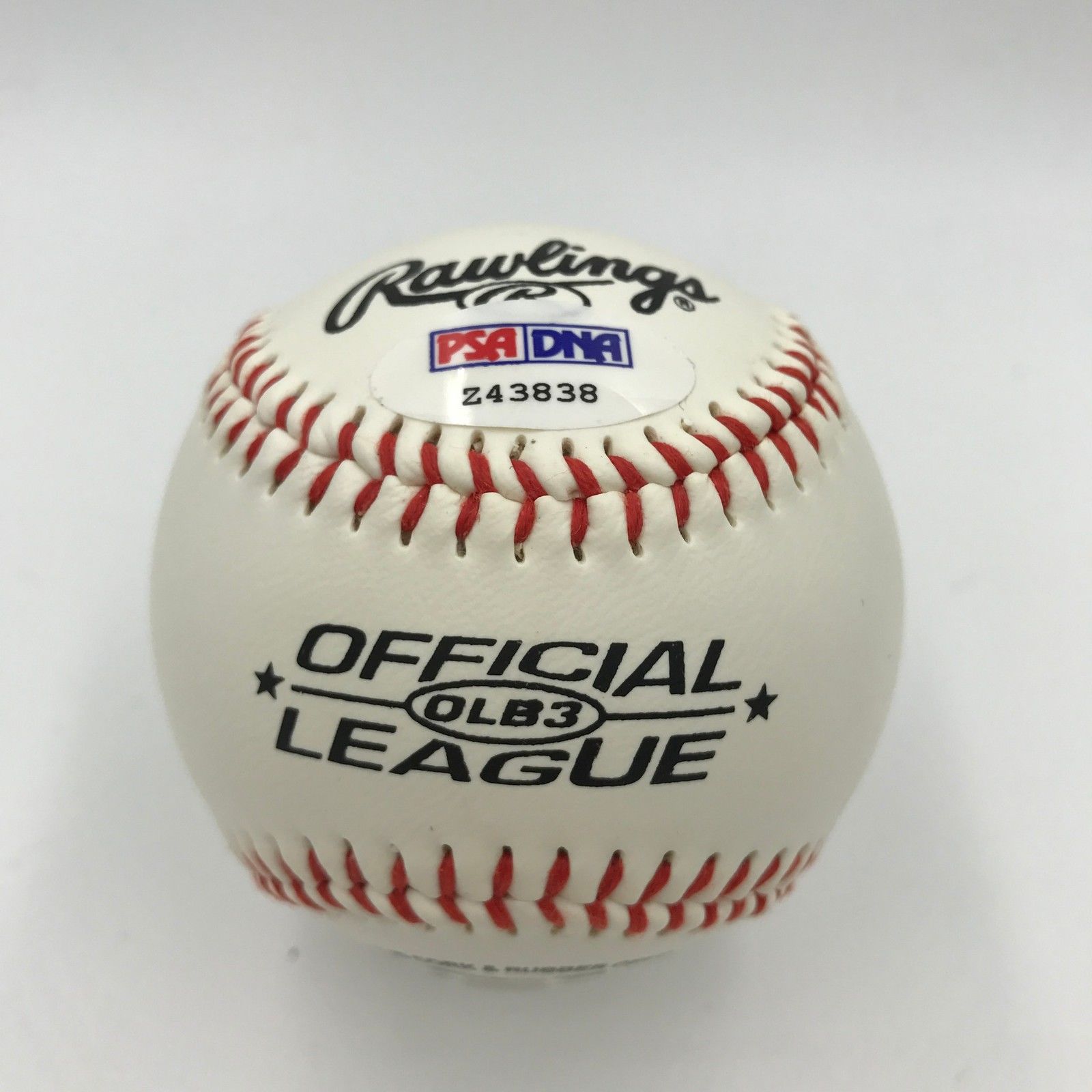 Bob Feller Signed Autographed Rawlings Official League Baseball PSA DNA COA