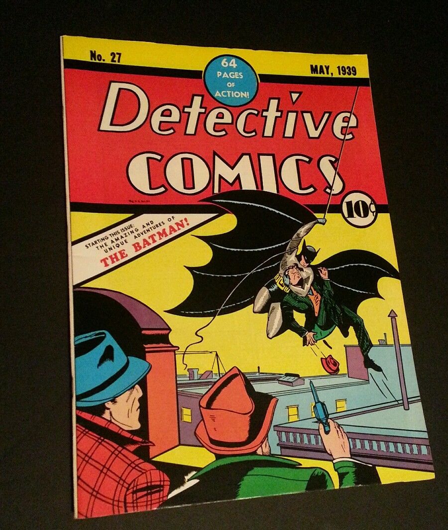 Batman Detective Comics # 27 1939 Oversized Golden Age Replica  ☆☆☆☆