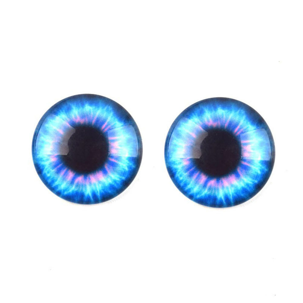 20Pcs 10MM/16MM/20MM Accessories DIY Crafts Eyeballs Time Gem Glass Dolls Eyes