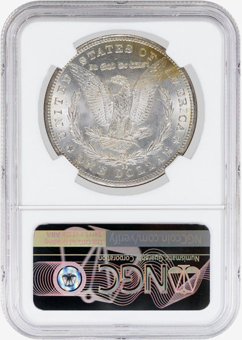 1883 CC $1 Morgan Silver Dollar NGC MS63