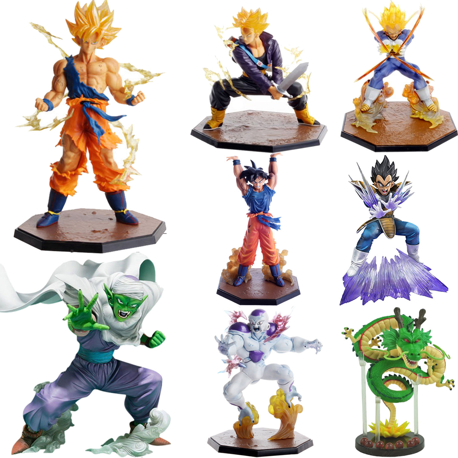 Dragon Ball Z DBZ Super Saiyan Son Gokou Vegeta PVC Figures Anime Manga Figurine