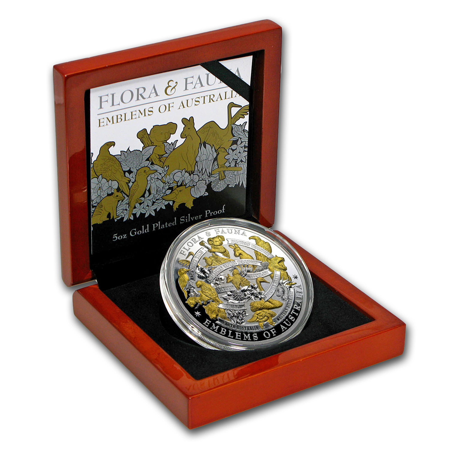 2017 Niue 5 oz Silver Flora & Fauna (Emblems of Australia) - SKU #117582