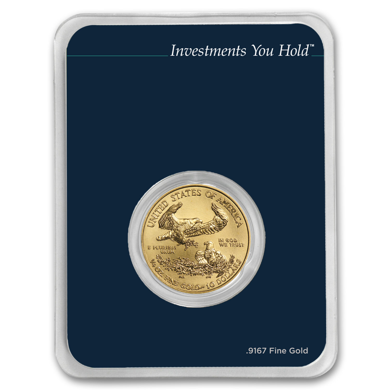 2017 1/4 oz Gold American Eagle (MintDirect® Single) - SKU #102264