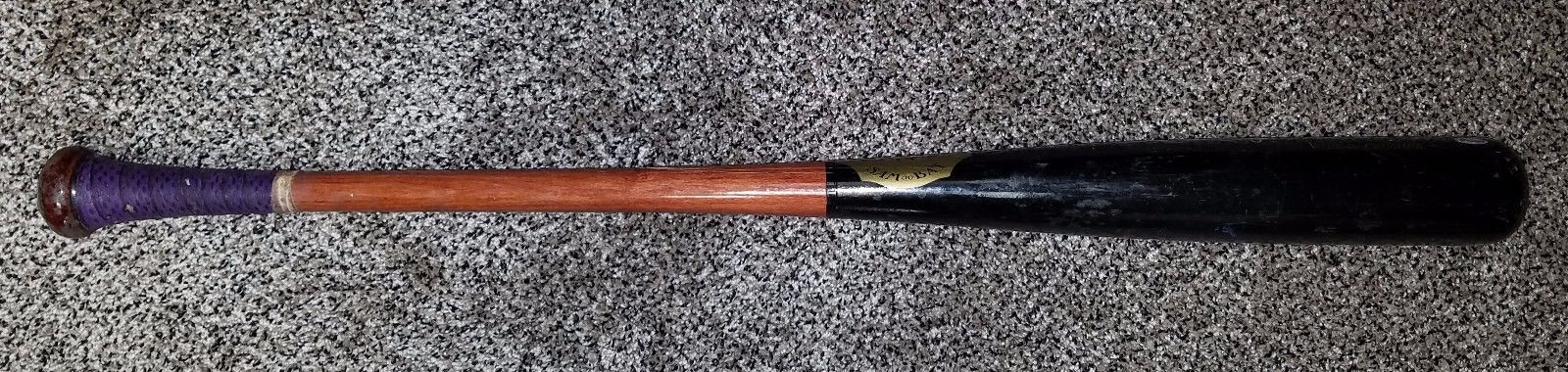 Carlos Gonzalez 2014 Autographed Game Used BAT MLB Authenticated Rockies rare