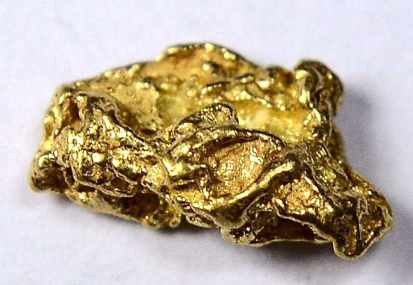 Alaskan-Yukon BC Natural Gold Nugget 0.32 Grams Genuine From Special Lot