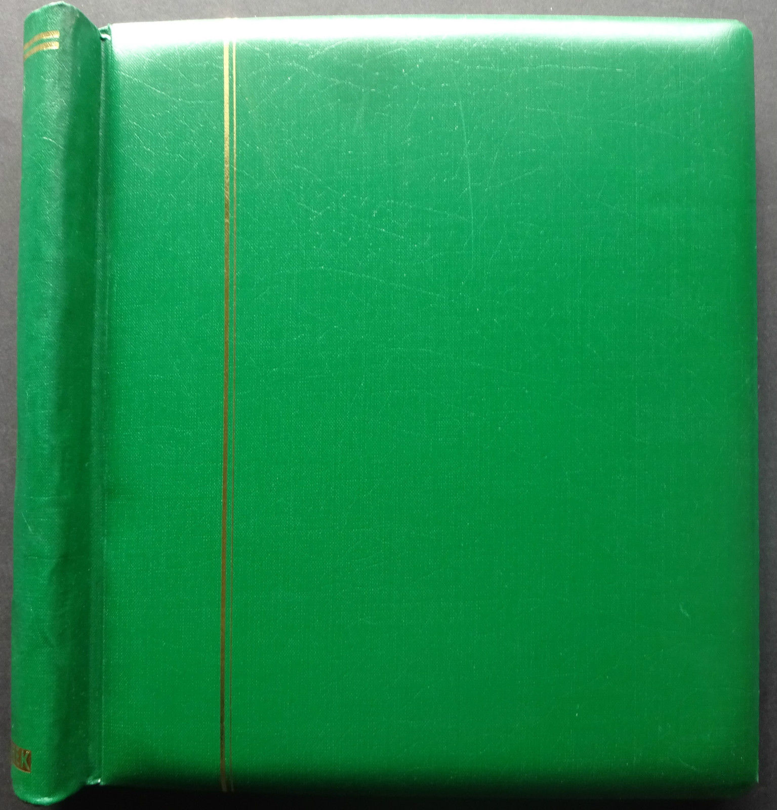 3x Schaubek Springback binder Leatherette green like new, multiple