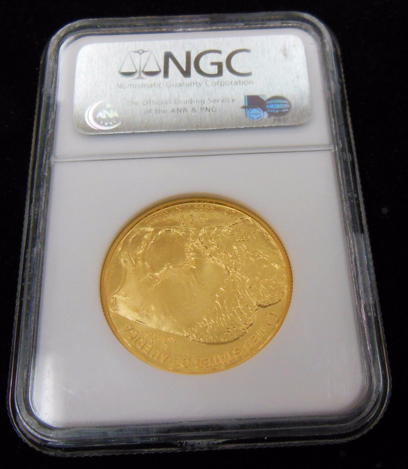 2007 US Gold Buffalo 1 oz .9999 Fine NGC MS70 Early Release