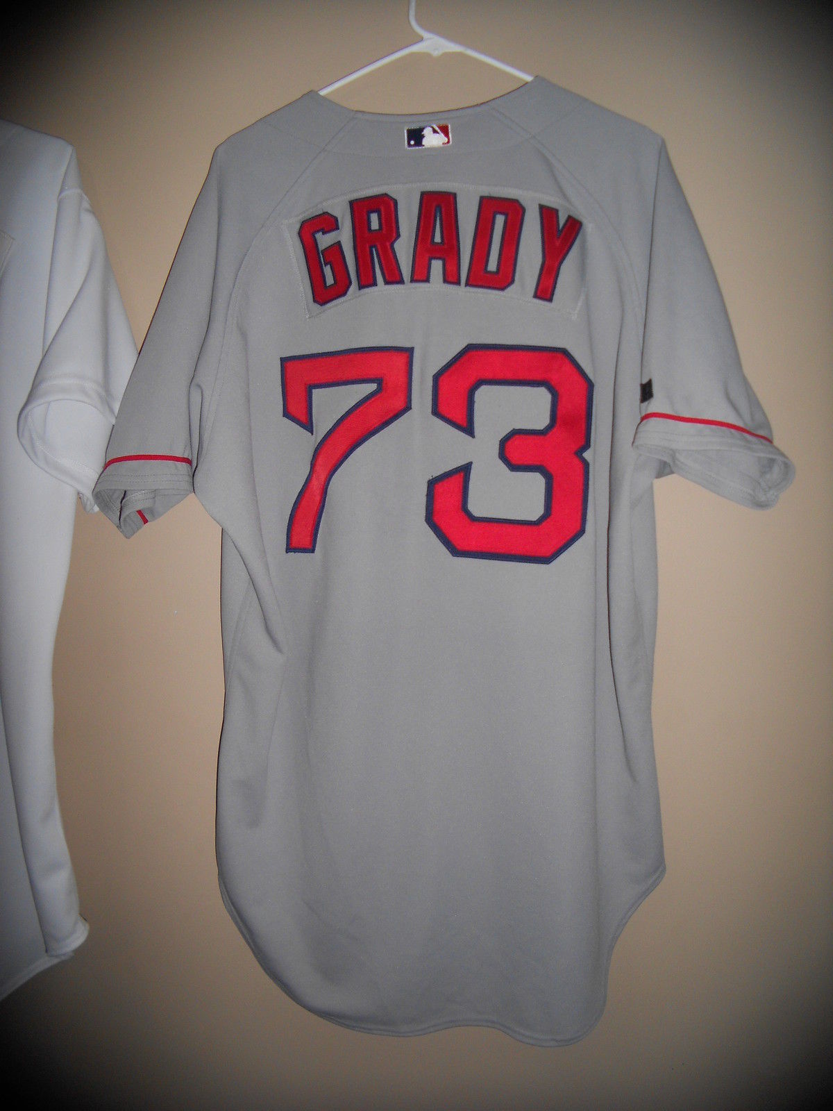 BOSTON RED SOX GAME USED BASEBALL JERSEY