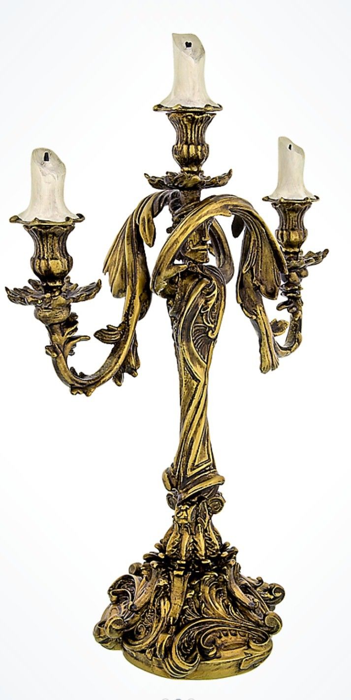 NEW Disney Beauty and the Beast Live Action LE Lumiere Candlestick​ Candleabra