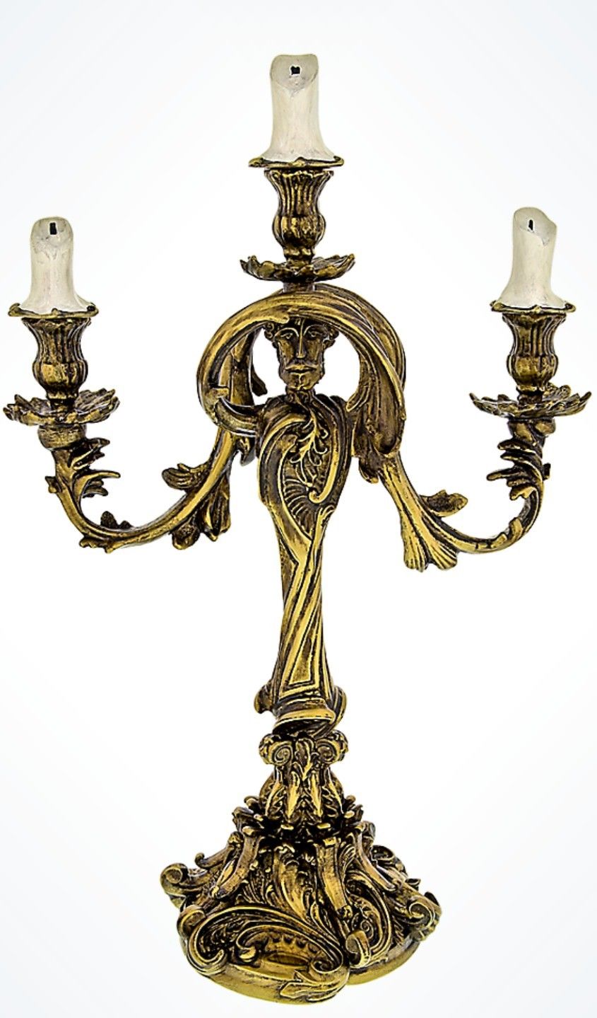 NEW Disney Beauty and the Beast Live Action LE Lumiere Candlestick​ Candleabra