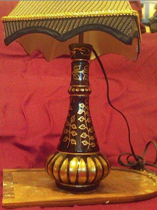 I Dream of Jeannie 1st Season Golden Vines Custom Original Bottle Table Lamp