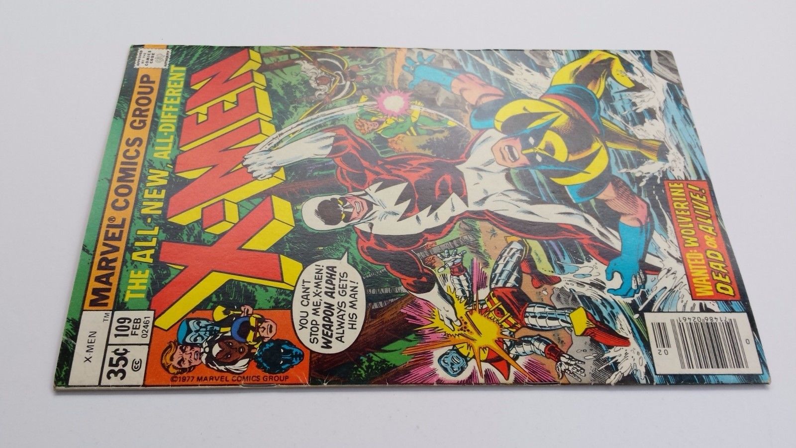 HIGH GRADE BEAUTY* X-MEN #109 1977 *1st WEAPON ALPHA APPEARANCE