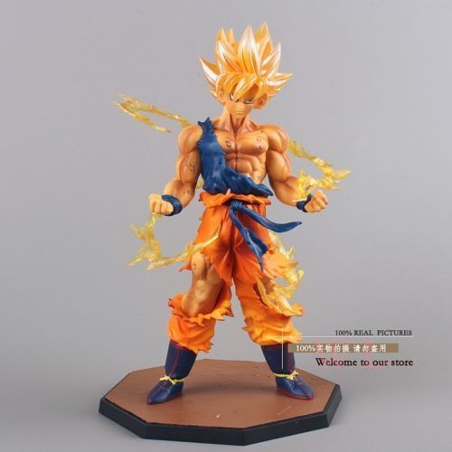 Anime Dragon Ball Z Super Saiyan Son Goku PVC Action Figure Collectible Toy