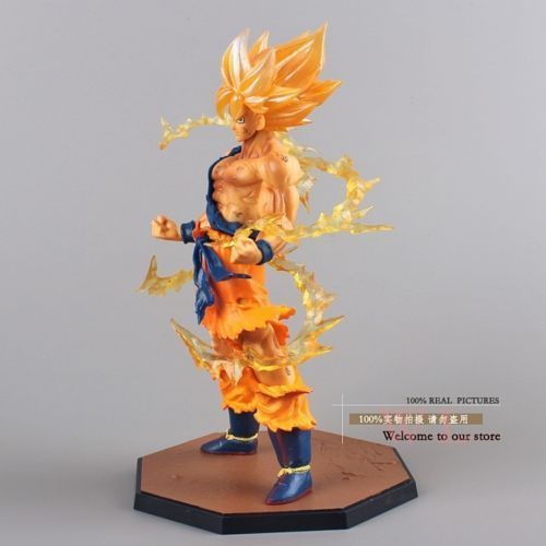 Anime Dragon Ball Z Super Saiyan Son Goku PVC Action Figure Collectible Toy