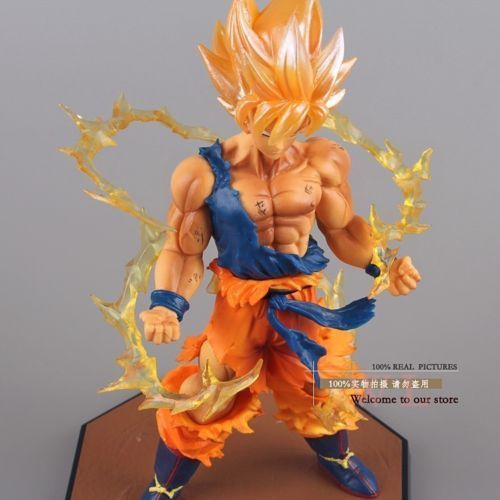 Anime Dragon Ball Z Super Saiyan Son Goku PVC Action Figure Collectible Toy