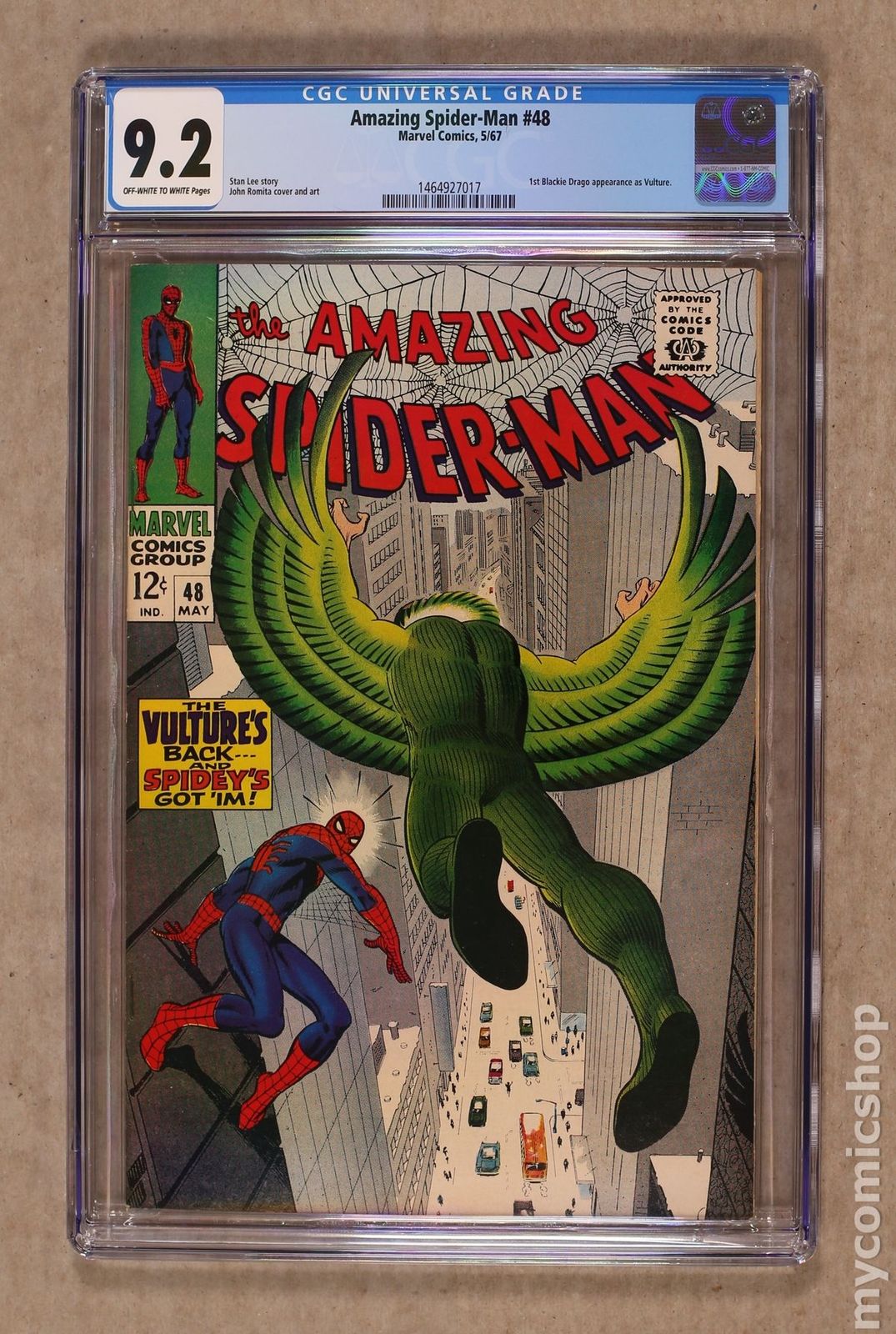 Amazing Spider-Man (1963 1st Series) #48 CGC 9.2 1464927017