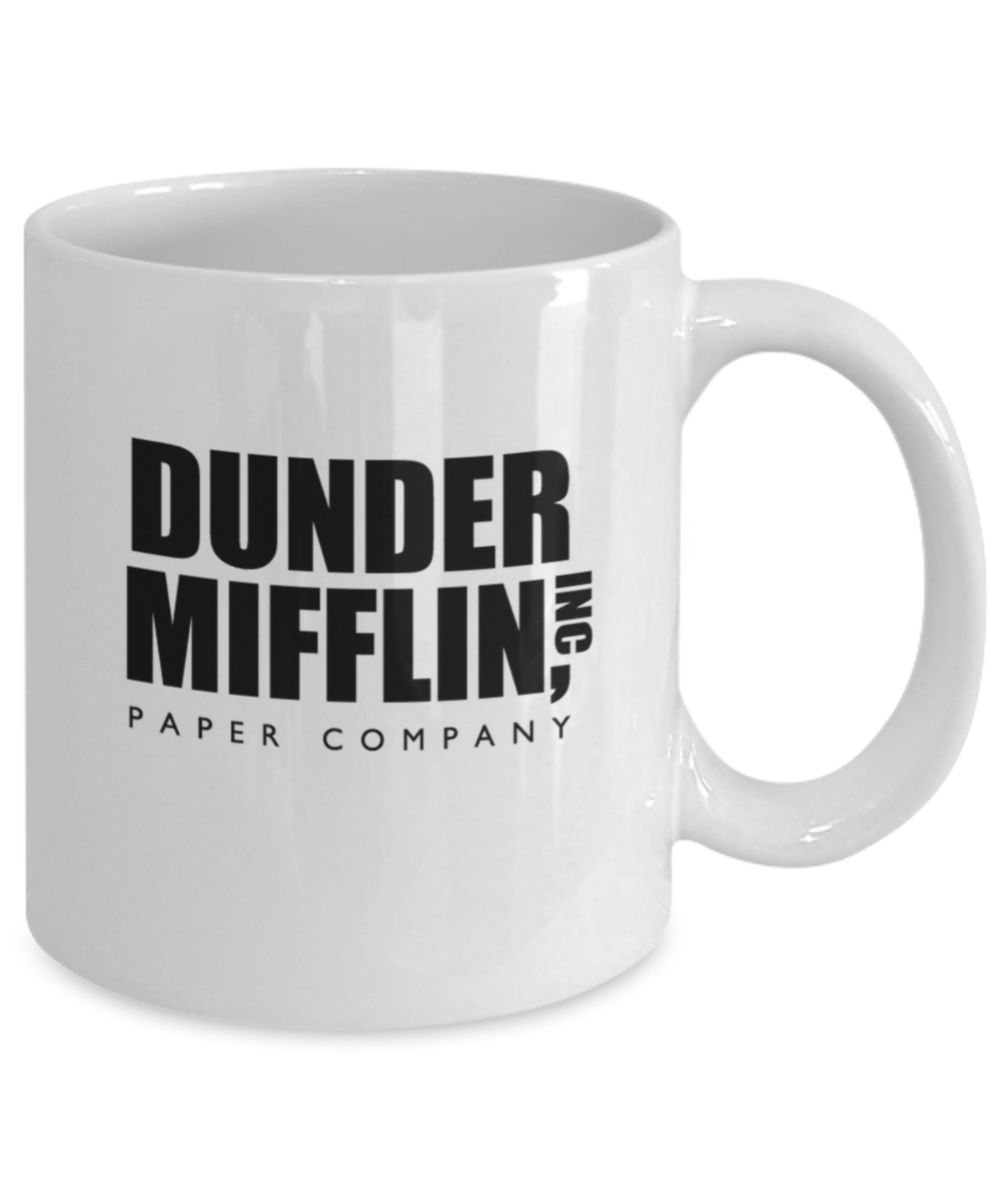 DUNDER MIFFLIN INC 11 OZ COFFEE MUG THE OFFICE-FREE SHIPPING