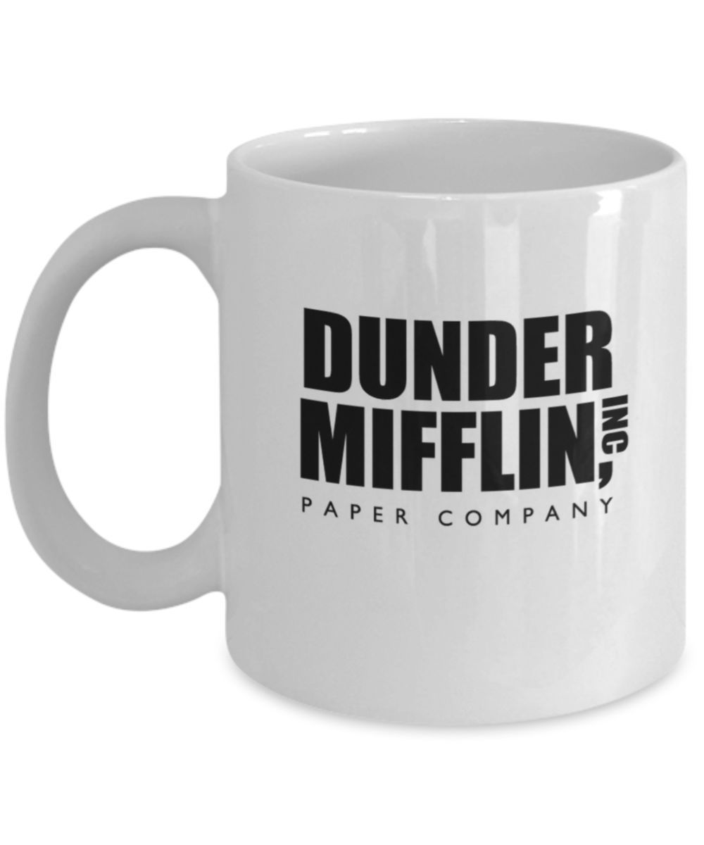 DUNDER MIFFLIN INC 11 OZ COFFEE MUG THE OFFICE-FREE SHIPPING