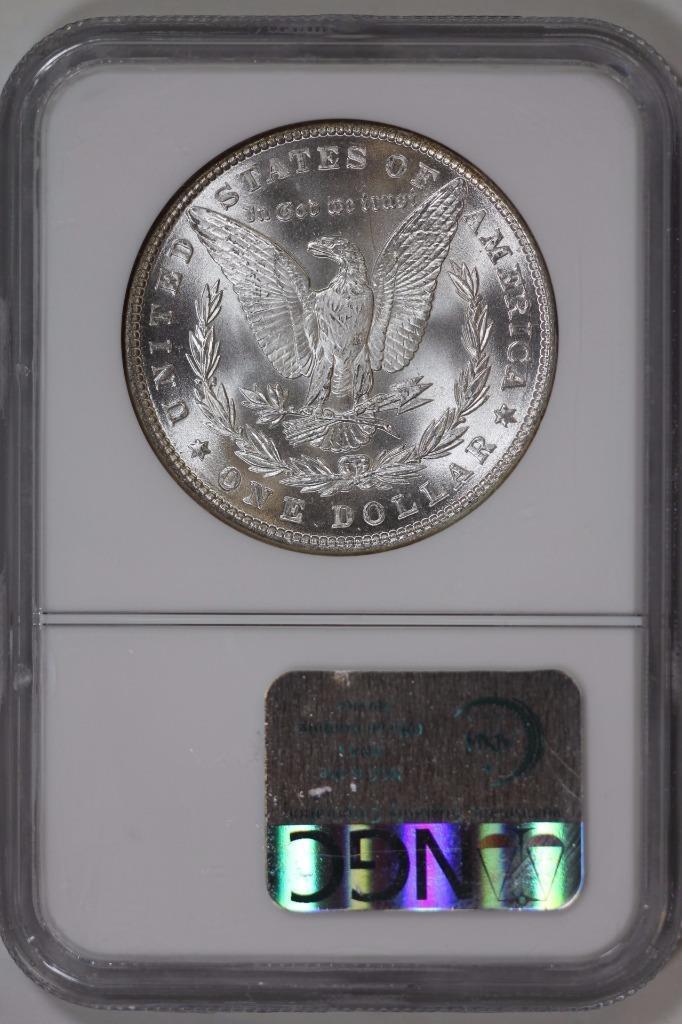 1886 Morgan Silver Dollar MS65 NGC United States Mint $1 Coin