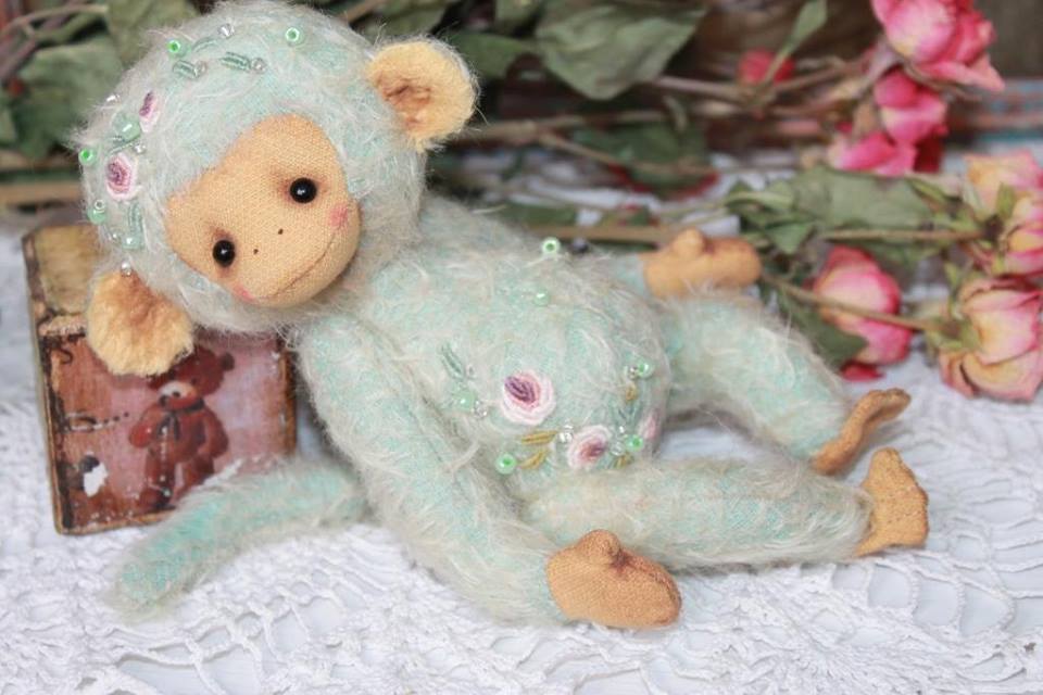 Sewing Kit Monkey 7 Inch