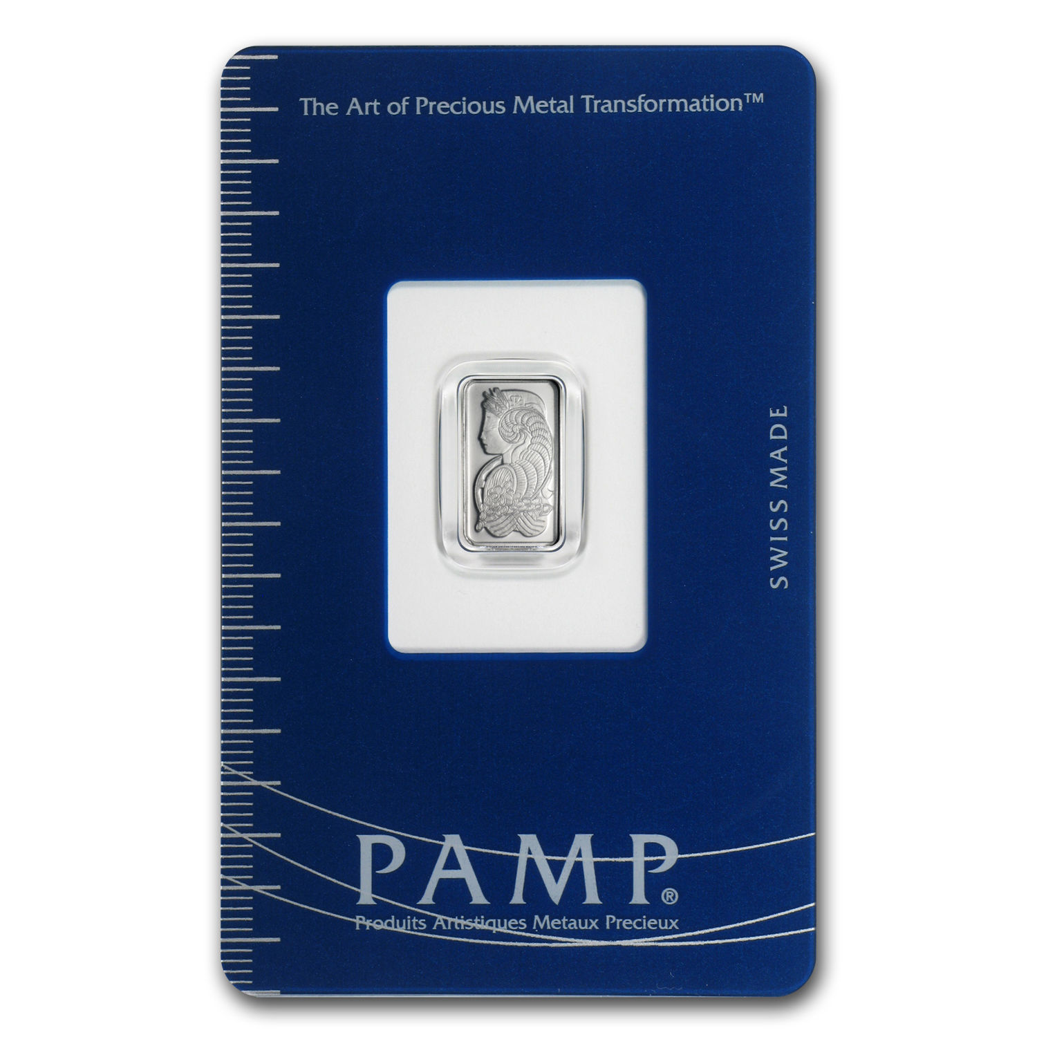 1 gram Platinum Bar - PAMP Suisse (In Assay) - SKU #67344