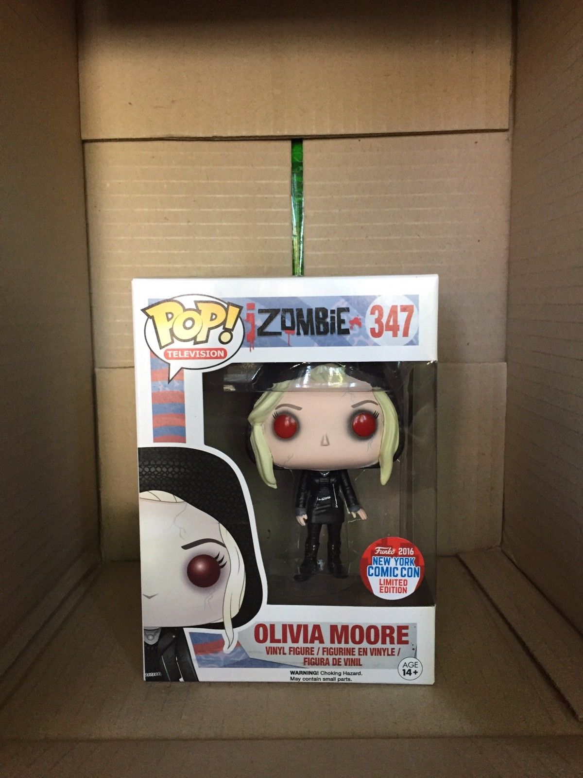 Funko POP iZombie #347 Olivia Moore Vinyl Figure NYCC Exclusive